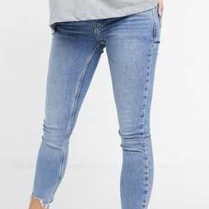 River Island Maternity Skinny Jeans - light blue